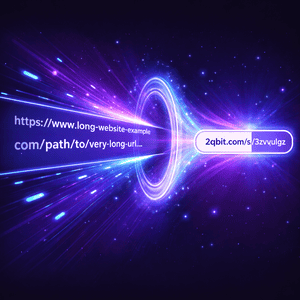 Сократить ссылку онлайн на 2qbit.com